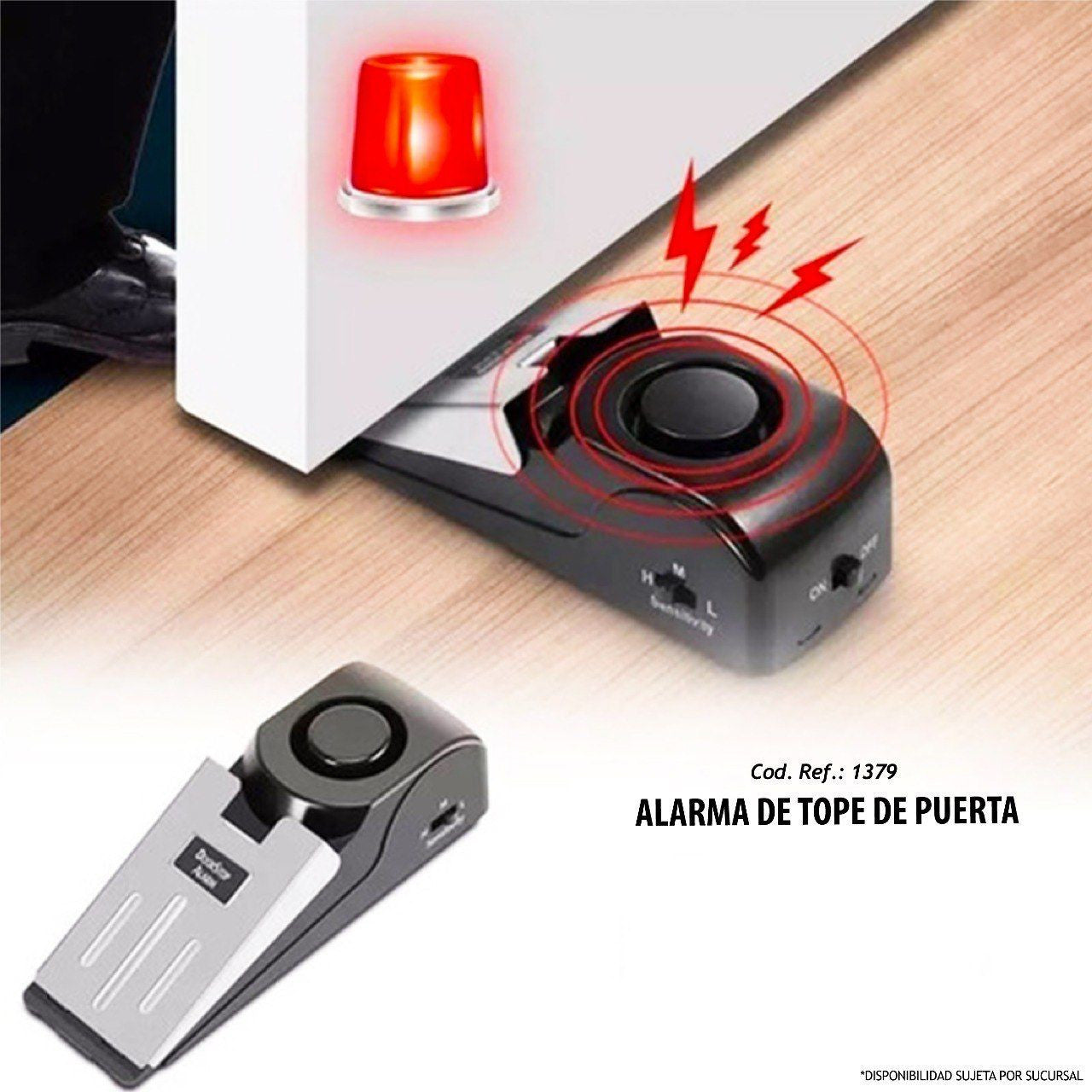 Alarma tope de Puerta