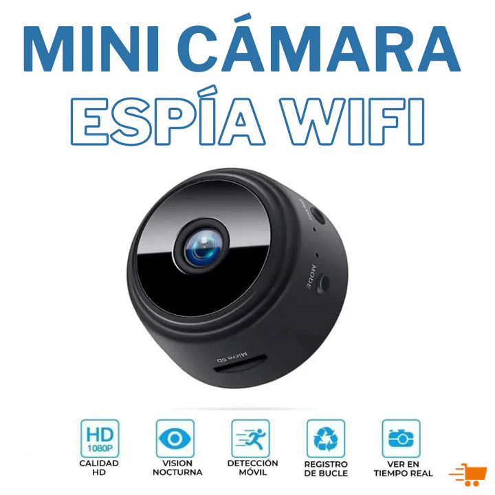 MINI CAMARA DE SEGURIDAD ESPIA WIFI